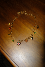 Heart of Gold Charm Necklace